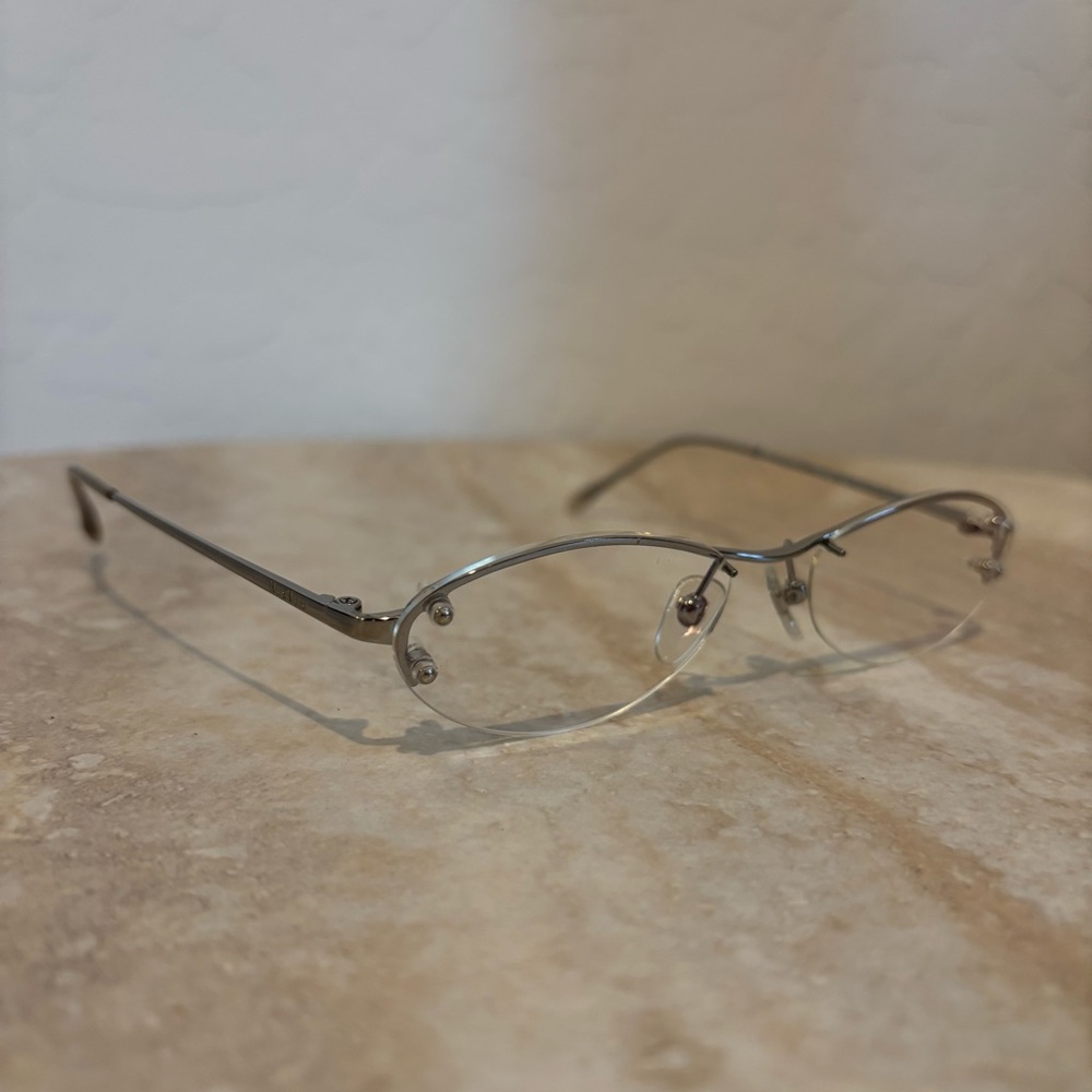 Max Mara MM-8506J B5U women’s oval semi rimless eyeglasses